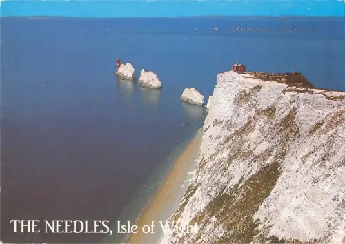 B100275 the needles isle of wight uk