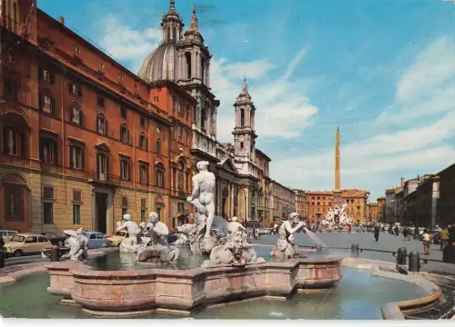 BT1563 roma piazza navona italy