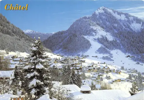 BF732 Chatel Station des portes du soleil France