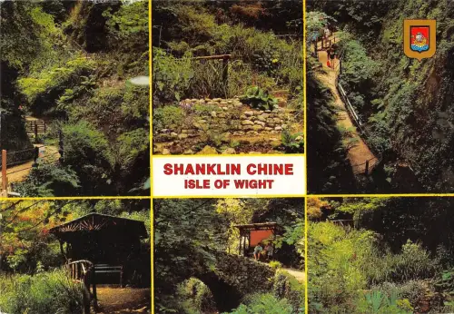 B96865 shanklin chine isle of wight uk