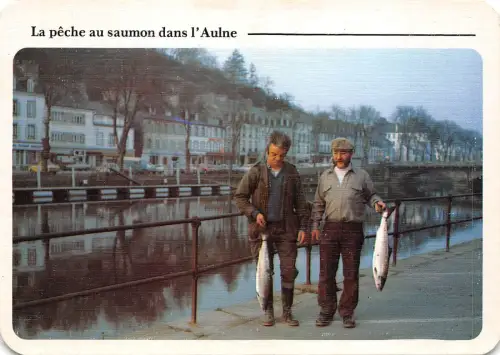 BF2643 le peche au soumon dans l laulne fishing france bretagne