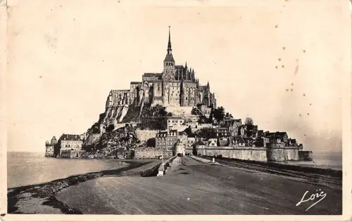 BR51315 Le mont saint michell l arrive Frankreich