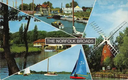 B103714 the norfolk broads windmill mill uk