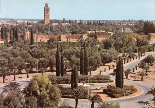 BR49841 le rond point du casino Marrakesch Marokko