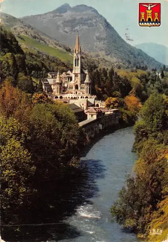 BF94 lourdes la basilique et le gab Frankreich