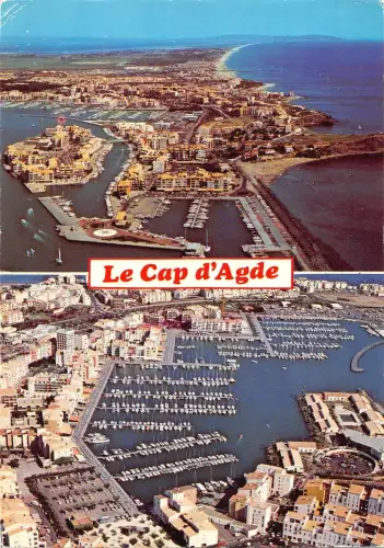 BT8272 Le Cap d Agde vues aerienne France