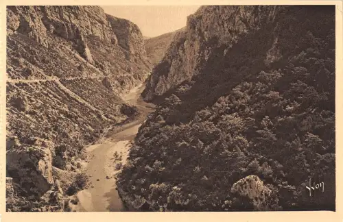 BF7554 le verdon en amont du point sub gorges du verdon france Frankreich