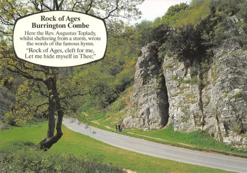 BR75441 rock of age burrington combe uk