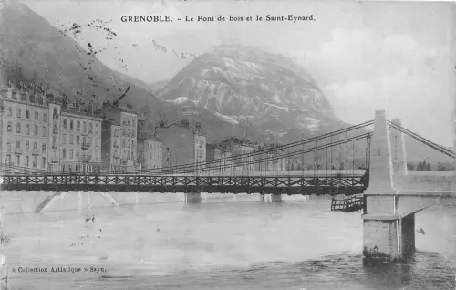 BG25190 grenoble le pont de bois et le saint eynard france