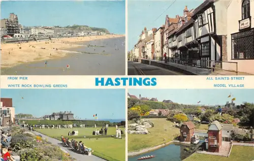 B89128 hastings uk 14x9cm