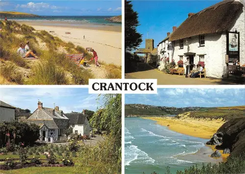 BR82028 crantock cornwall uk