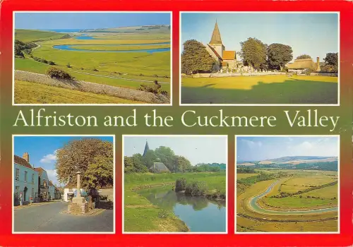 BR91959 alfriston and the cuckmere valley uk