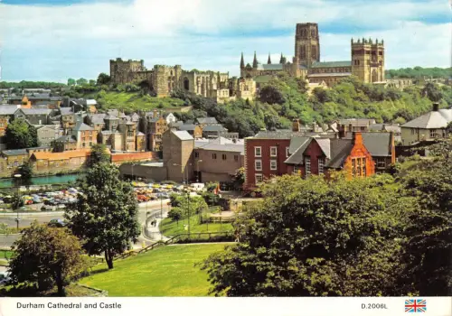 BR89409 Durham Cathedral and Castle UK
