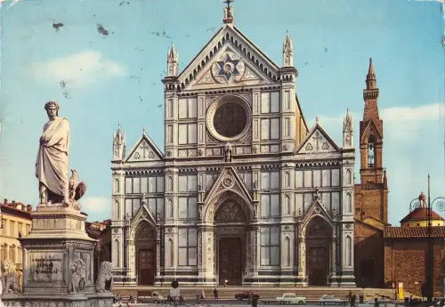 BT1474 firenze basilica di s croce italy