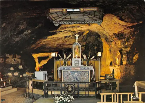 BT7747 Notre dame de remonot autel de la grotte Frankreich