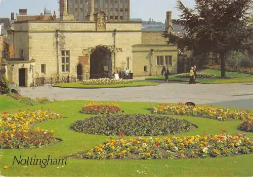 BR91824 nottingham the castle gate uk