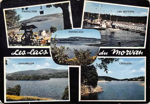 BR54126 Les Lacs du Morvan le lac de panneciere france