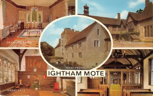 BR77662 Nightham Mote UK 14x9cm