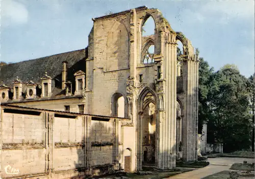 BR54930 abbaye de Fontenelle Saint Wandrille france