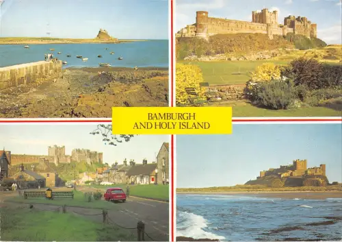 BR83284 bamburgh and holy island uk