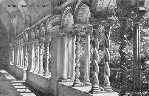 bg24603 chiostro di s paolo roma italy PCA