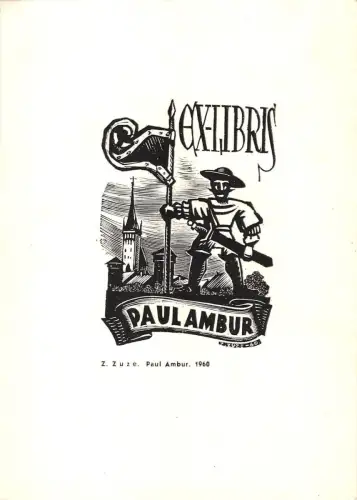 BT15608 Z Zuze Paul Ambur Paint peintures Postkarte