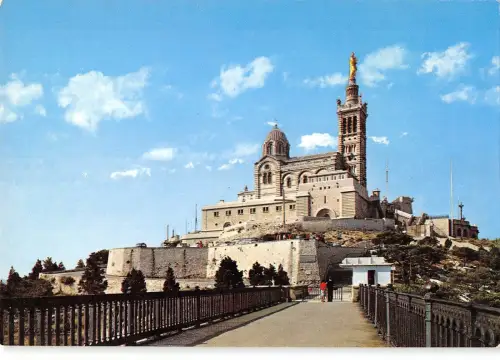 BR50346 La basilique notre dame de la garde Marseille Frankreich
