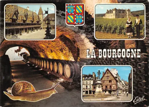 BT9506 La cour d honneur de l hotel dieu la Bourgogne Frankreich