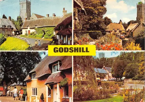 B96706 godshill isle of wight uk