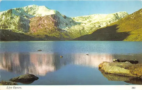 B88334 llyn ogwen wales 14x9cm