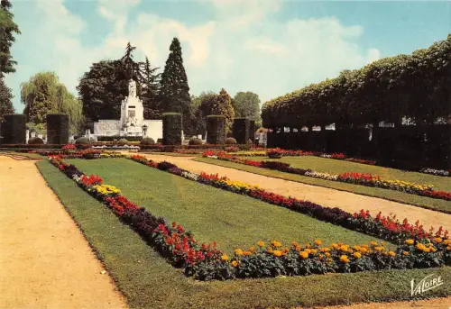 BR54414 Le jardin et le monument de Karcher Vierzon france