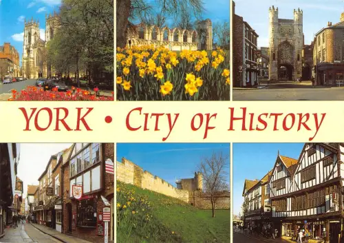 BR75554 City of York Minster St Mary S Abbey Monk Bar UK