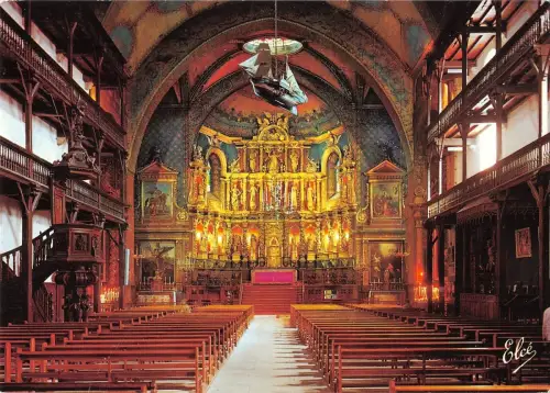 BT9731 Saint jean de Luz intrerieur de l eglise France