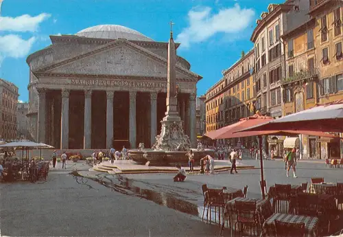 BT0292 Roma Il Pantheon Italien