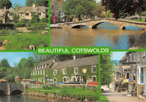 BR83119 schöne Cotswolds Upper Slaughter Burford Bibury UK