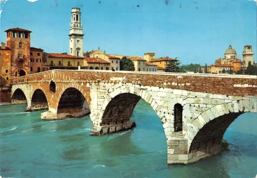 BT0260 Verona Ponte pietra Italien