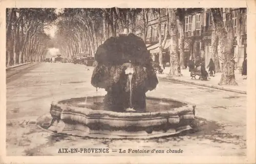 BF8287 aix en provence la fontaine d eau chaude france Frankreich