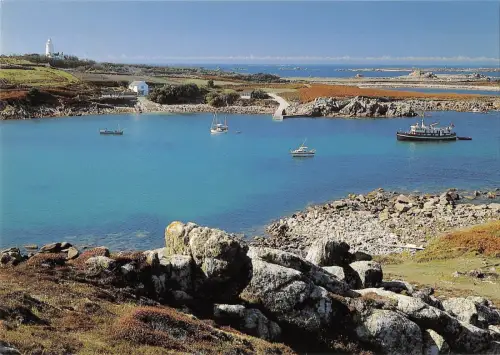BR75720 Porth Conger Stagnes Isles of Scilly UK