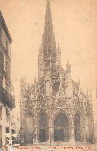 BF8304 eglise saint maclou france Frankreich