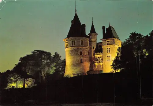 BF1029 pornic le chateau de nuit France