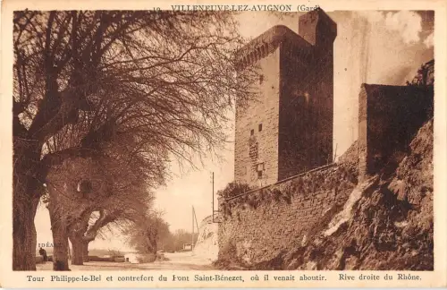 BF8079 villeneuve lez avignon gard tour philippe le be france Frankreich