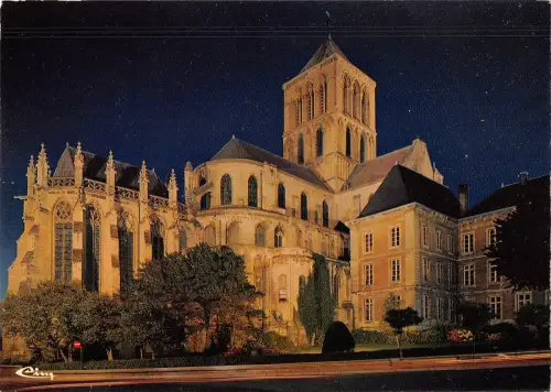 BR54718 Eglise de la trinite illuminee Fecamp france