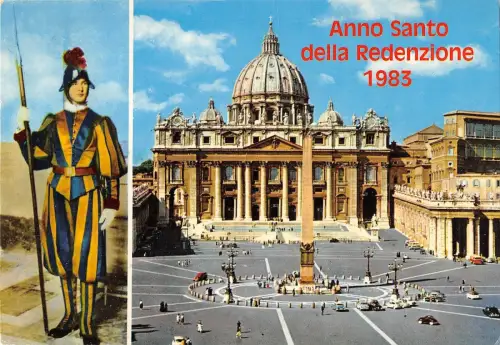 BT1508 roma piazza s pietro anno santo dell redenzione 1983 italy