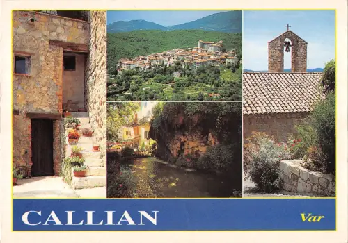 BT4141 Callian l un des plus vieux village du var France