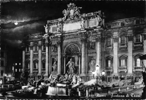 BT9131 Roma Fontana di trevi Italien