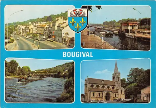 BR22441 Bougival le quai Georges Clemenceau france