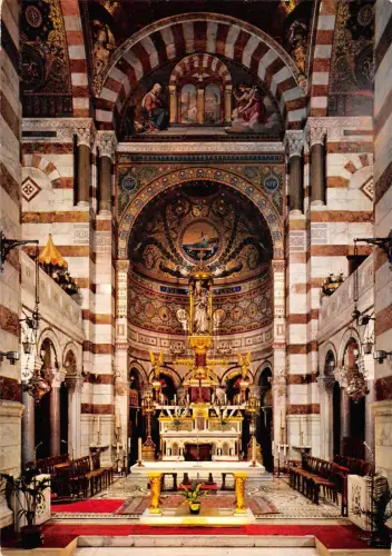 BT8430 Basilique notre dame de la Grade Marseille Frankreich