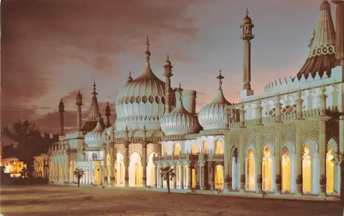 BR50431 der königliche Pavillon bei Nacht Brighton England