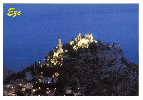 BT6498 Eze Village de nuit France