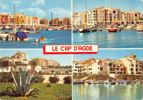 BT4164 le cap d agde le port de plaisance France